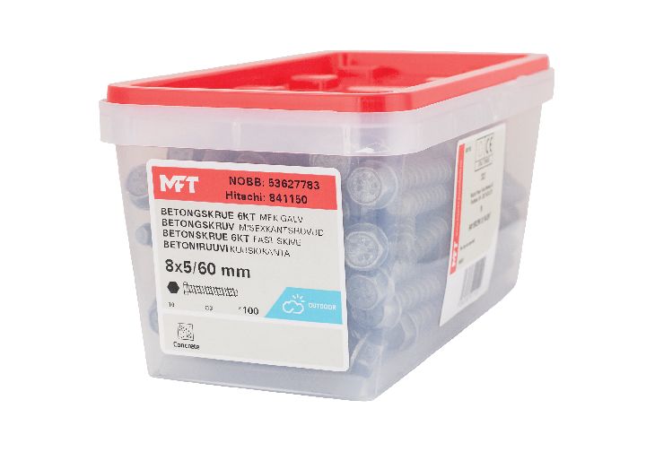 841150 - Betongskrue 6KT (c) 841150 - Betongskrue 6KT (c)