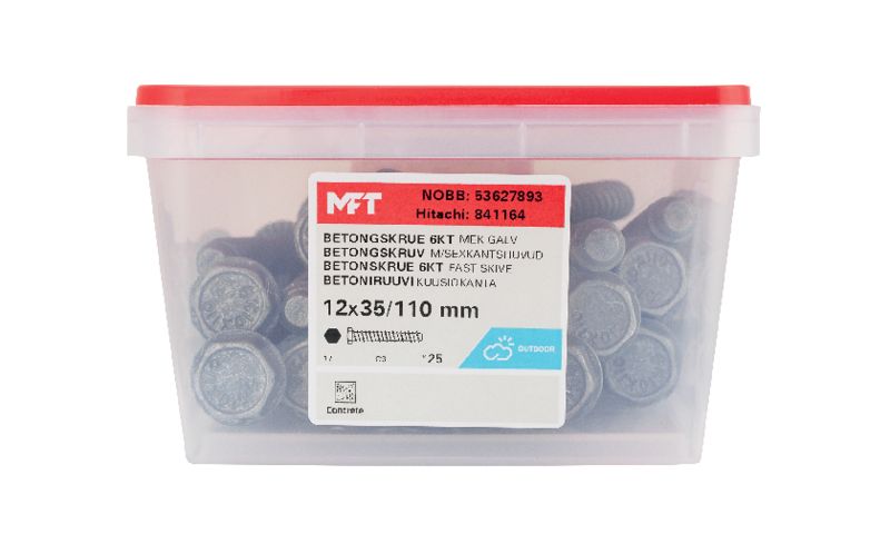 841164 - Betongskrue 6KT (b) 841164 - Betongskrue 6KT (b)